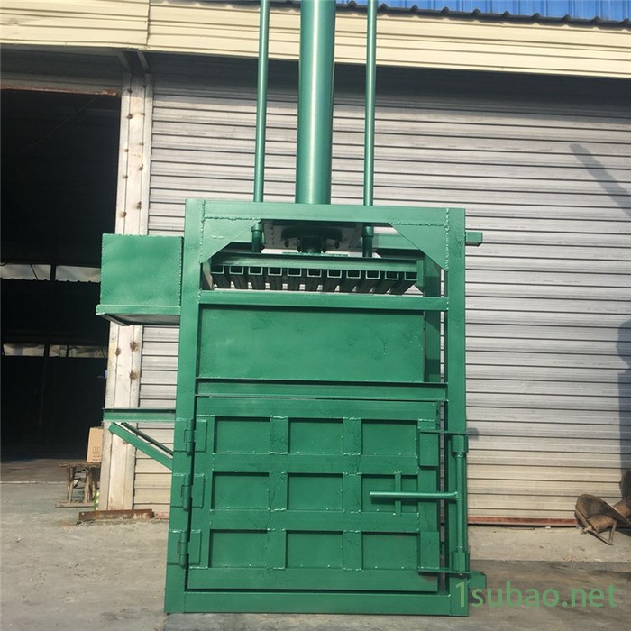 佳鑫机械 双行电动液压打包机 半自动易拉罐压扁机 可回收垃圾液压打包机图5