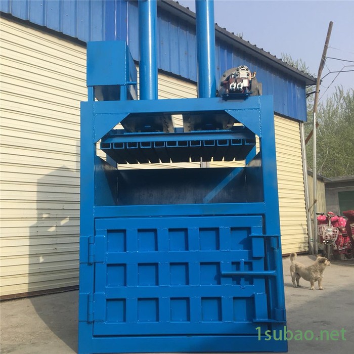 佳鑫机械 双行电动液压打包机 半自动易拉罐压扁机 可回收垃圾液压打包机图6