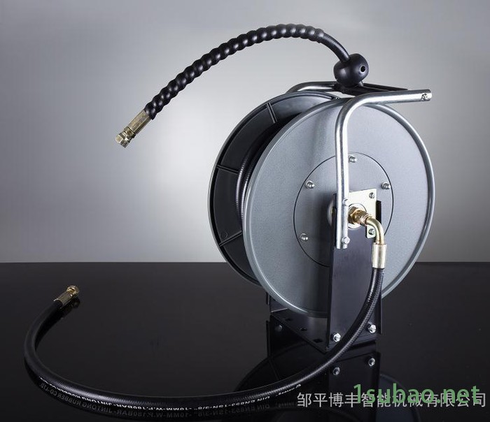 博丰 半封闭式高压鼓    高压水鼓 油鼓自动回收伸缩卷管器  钢丝编织橡胶管 洗车工具图3