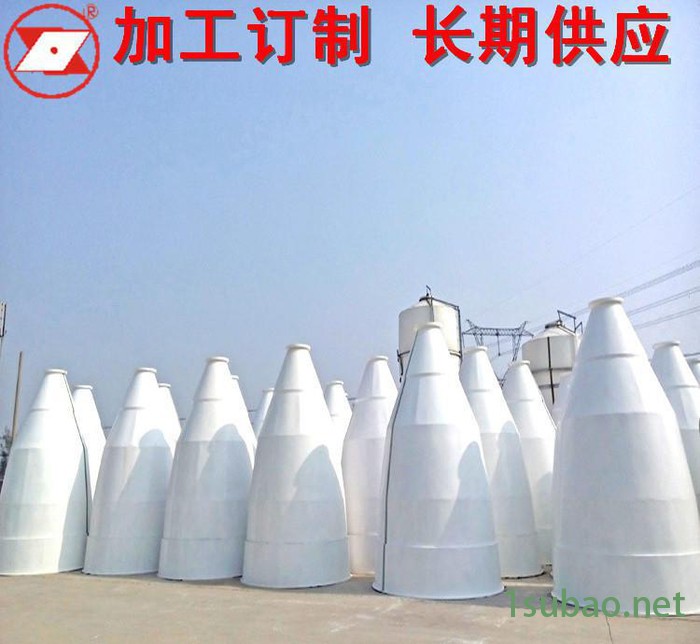 厂家猪自动化喂养设备配件-玻璃钢料仓 自动供料玻璃钢饲料塔图2