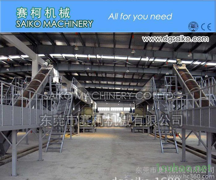 PP塑袋回收粉碎清洗脱水造粒机全套自动化生产线图2