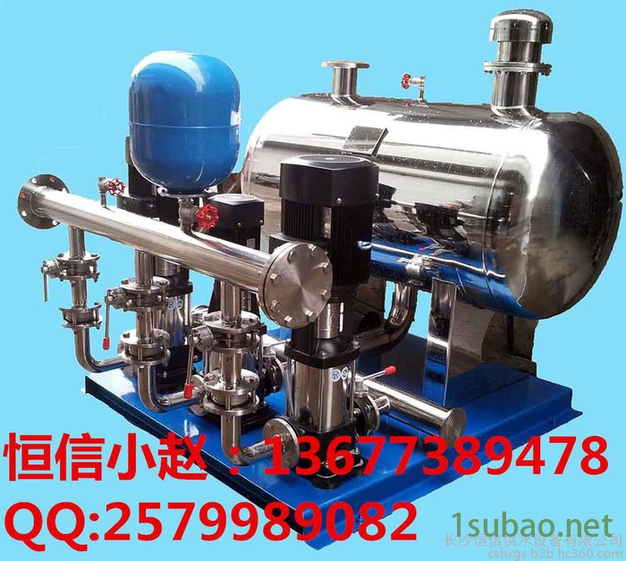 恒信供水设备无塔供水器、直连无吸程自调压变频供水装置、全自动增压装置、全自动加压装置图7