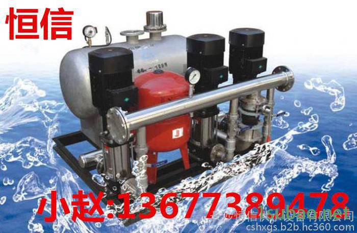 恒信供水设备无塔供水器、直连无吸程自调压变频供水装置、全自动增压装置、全自动加压装置图5