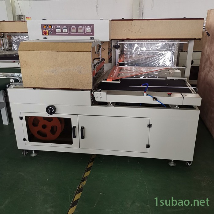 长期供应450型POF膜吸塑机 不锈钢滚轴收缩机 化妆品套盒封塑膜包装机图6