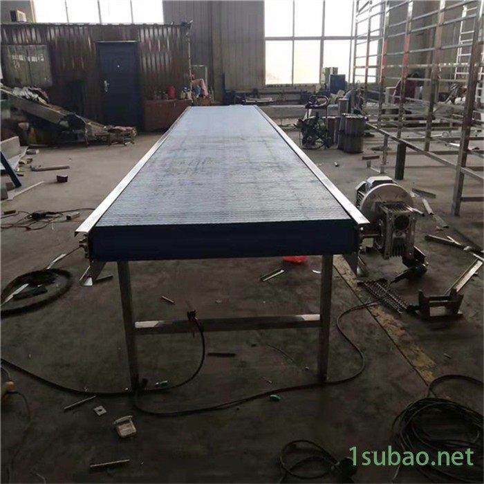 物流快递注塑机传送机 车间传送带流水线 pvc小型皮带输送机图4