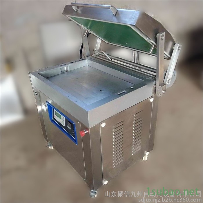 聚信九州JX真空吸塑机 贴体覆膜机 抽气真空包装机 产品有立体感的包装机器图2