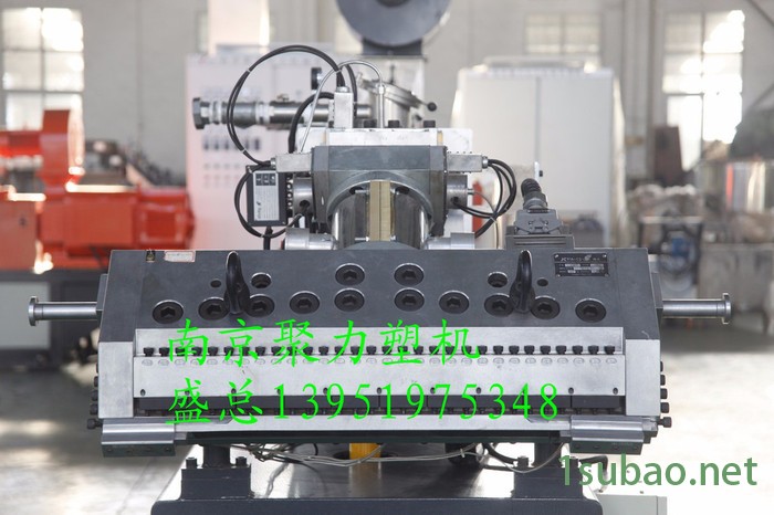 供应双阶PVC电缆料造粒机  南京聚力化工机械有限公司   双螺杆挤出机 PVC电缆料造粒机南京聚力塑机双图5