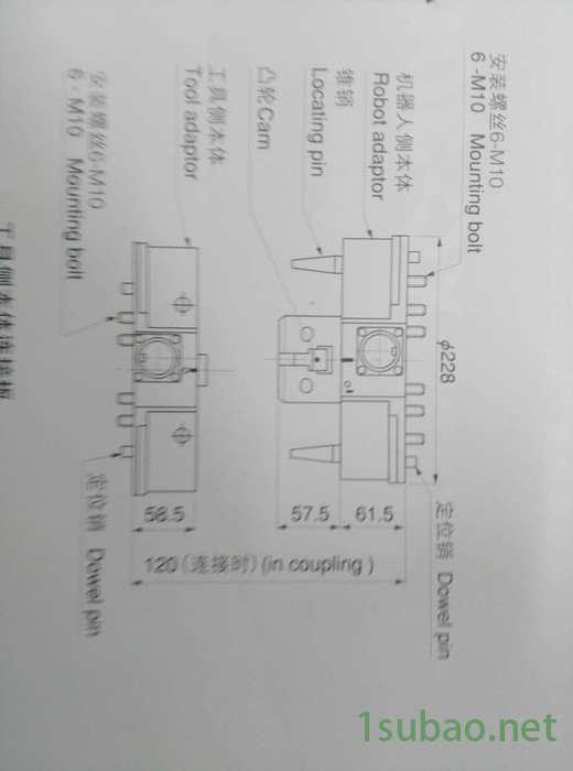 供应日本霓塔NITTA OMEGA IV自动工具交换装置（换枪盘）图4