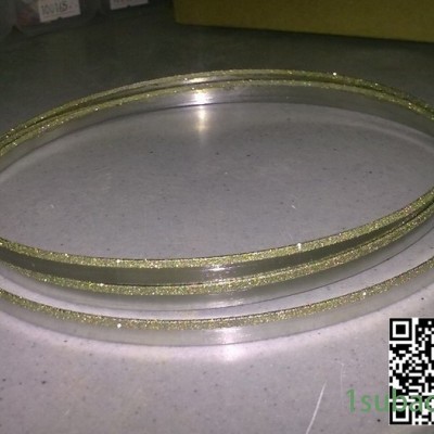 曼德MD10512 金刚石工具带锯锯条不锈钢线锯机白钢条 无缝环形金刚石带锯条半自动吸塑机 切割玻璃水晶石材适用