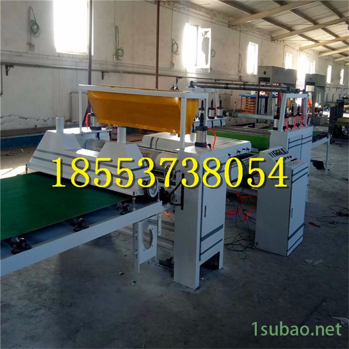 石膏板实木板贴面吸塑机 全自动高光贴面设备 亚克力贴合机图8