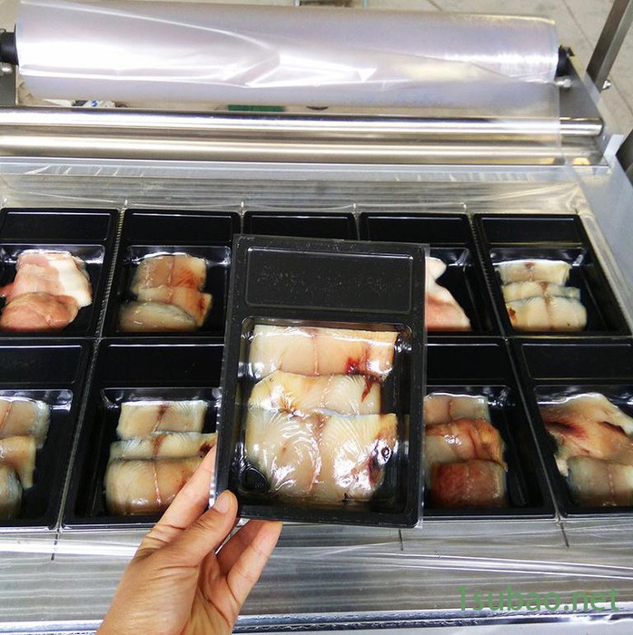 舜康DZT760真空贴体包装机 牛肉块真空贴体包装金属吸塑机图3
