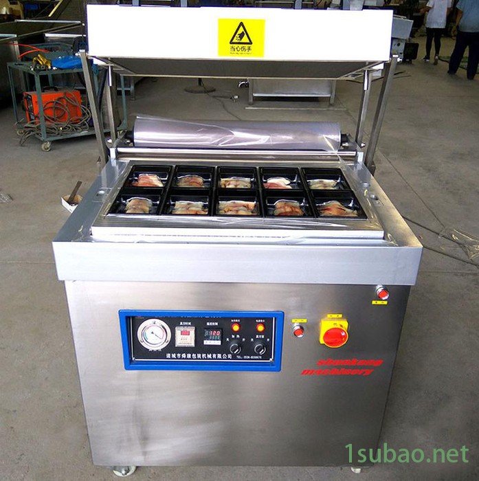 舜康DZT760真空贴体包装机 牛肉块真空贴体包装金属吸塑机图4