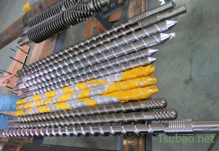 注塑机PVC和PC的螺杆通用吗_立式注塑机螺杆_图6