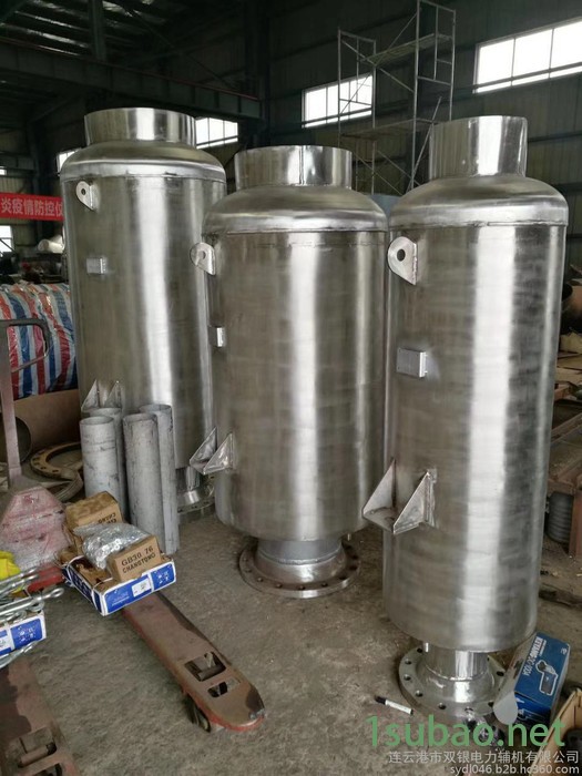 双银电力辅机TB-200 消声器 锅筒安全阀消声器 消音器 压缩空气消声器 消音器 源头厂家图2