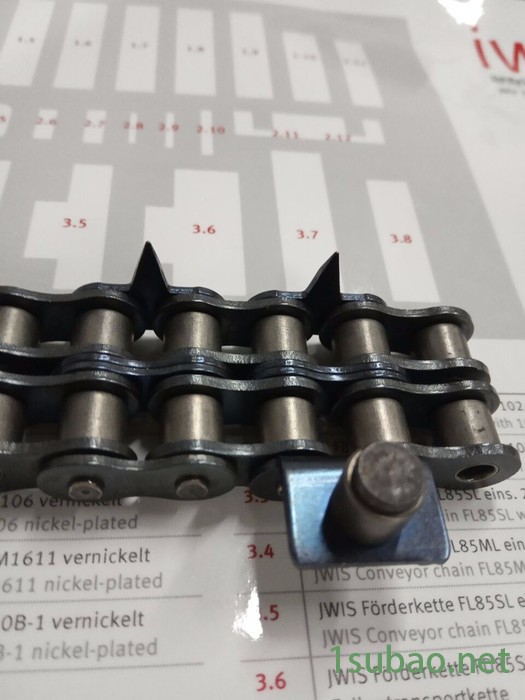 进口链条 德国IWIS链条 台湾TYC链条 08B-2 吸塑机 尖齿链图6