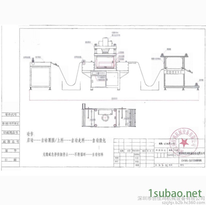 **定制全自动热压机 全自动数控热压鼓包机、凸包机 数控热压成型机 按键热压鼓包机 全自动机械设备图2