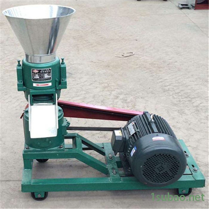 高温杀菌饲料颗粒机 动物饲料颗粒机 120型饲料颗粒机 颗粒自动成型机图3