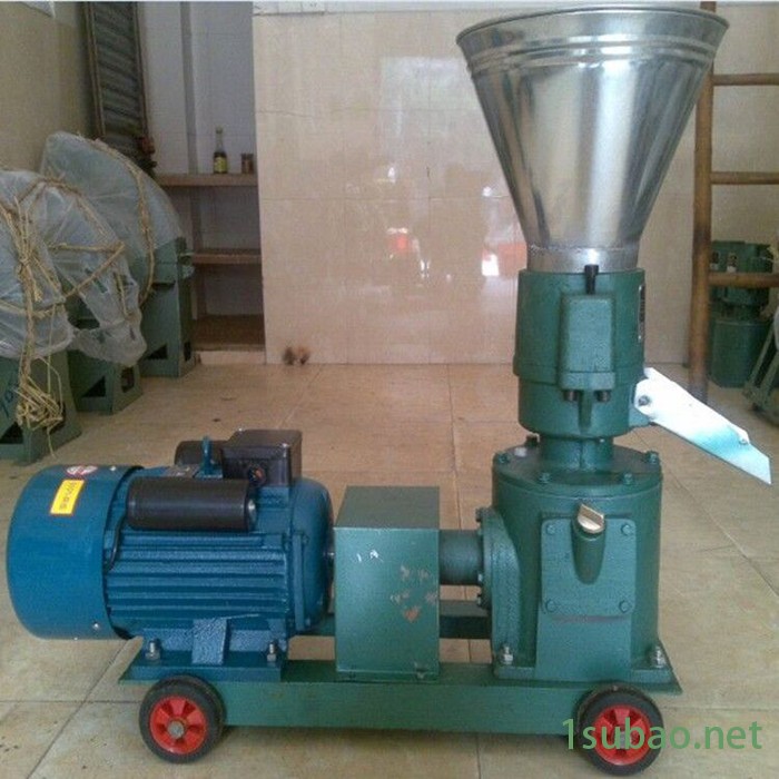 高温杀菌饲料颗粒机 动物饲料颗粒机 120型饲料颗粒机 颗粒自动成型机图4