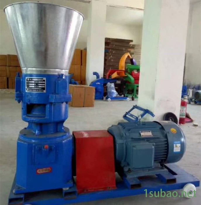 高温杀菌饲料颗粒机 动物饲料颗粒机 120型饲料颗粒机 颗粒自动成型机图5