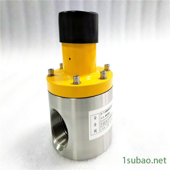 域广RXAF-S15/2.5 不锈钢安全阀 计量泵附件阀门 DN6-DN150 泄压阀图5