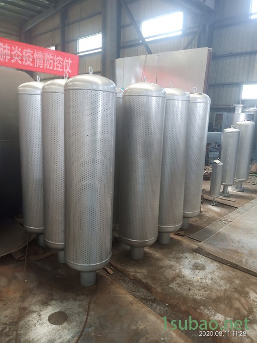 连云港吉鑫机械PX 排气消音器  锅炉排气消音器 安全阀消音器图4