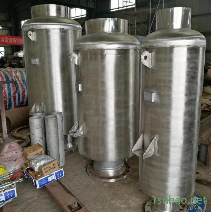 双银电力辅机TB-300 管道消音器 压缩空汽消音器 小孔消音器 锅筒安全阀 蓄热器消声器 管道消声器图3