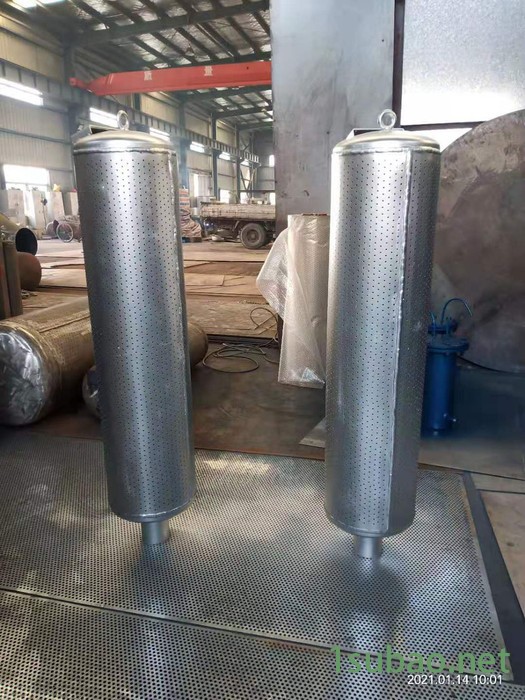 吉鑫机械直销蒸汽消音器高压蒸汽排气消声器小孔喷注消声器安全阀消音器图3