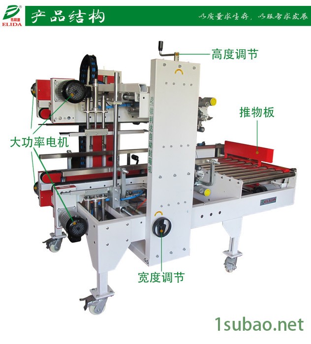 惠州依利达ELIDA纸箱开箱机/中山全自动开箱成型机直销/河源纸箱自动开箱机厂家/禅城封底成箱机批发图7