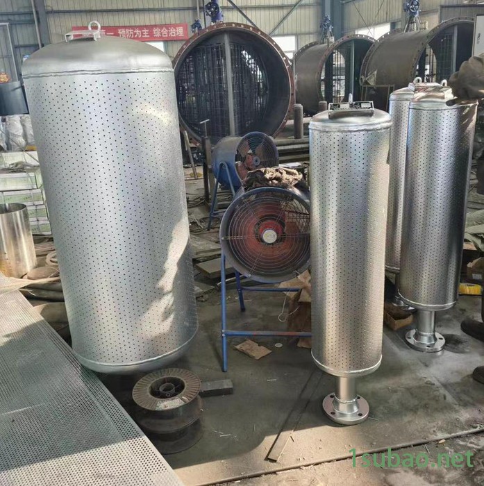 厂家销售消声器 采购消音器 质量保证 安全阀消声器 排气消音器 消音器批发图2