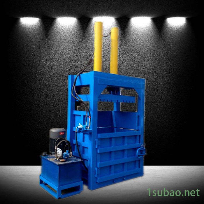 厂家生产易拉罐压块机 全自动液压废纸打包机 启航 废钢压块成型机图2