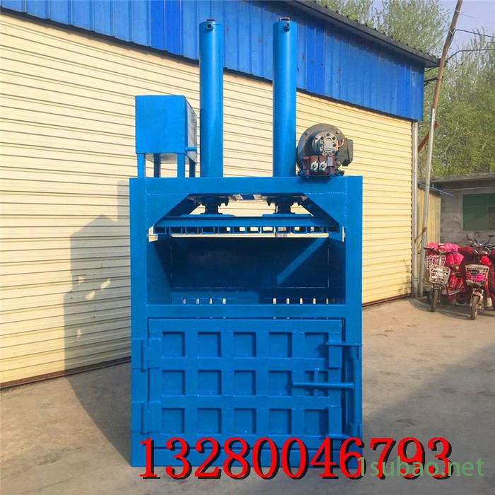 厂家生产易拉罐压块机 全自动液压废纸打包机 启航 废钢压块成型机图5