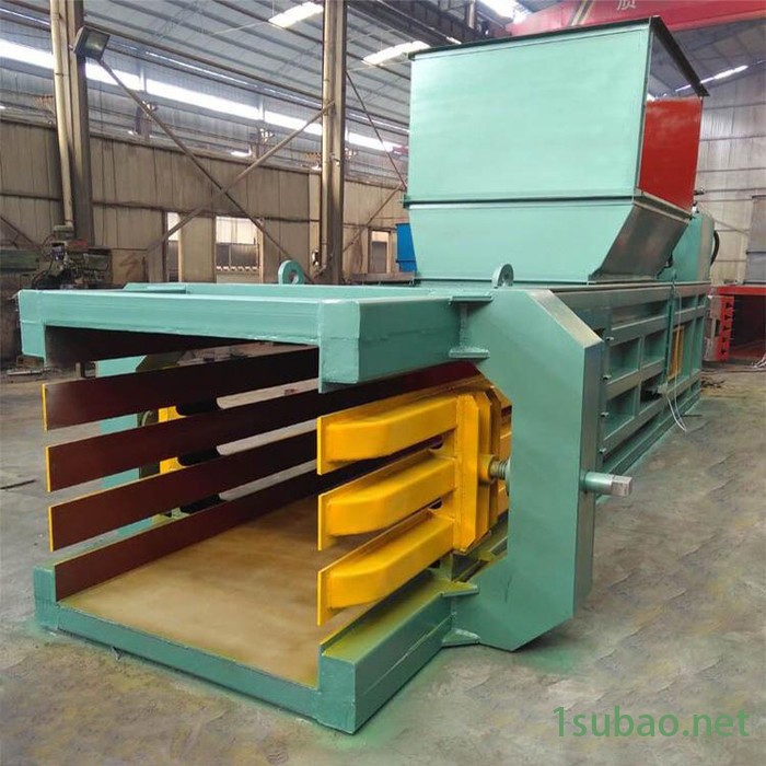 富德废纸塑料薄膜液压打包机全自动废纸壳打包成型机废旧编织袋打包机生活垃圾压缩打包机大型垃圾打包机图5