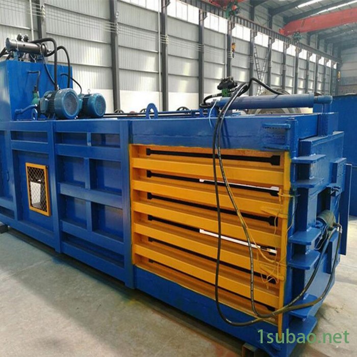 富德废纸塑料薄膜液压打包机全自动废纸壳打包成型机废旧编织袋打包机生活垃圾压缩打包机大型垃圾打包机图6