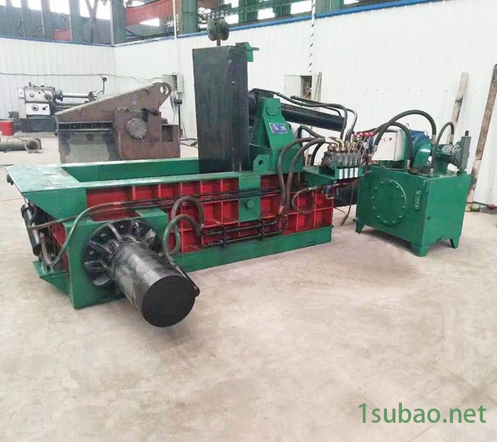 富德废纸塑料薄膜液压打包机全自动废纸壳打包成型机废旧编织袋打包机生活垃圾压缩打包机大型垃圾打包机图7