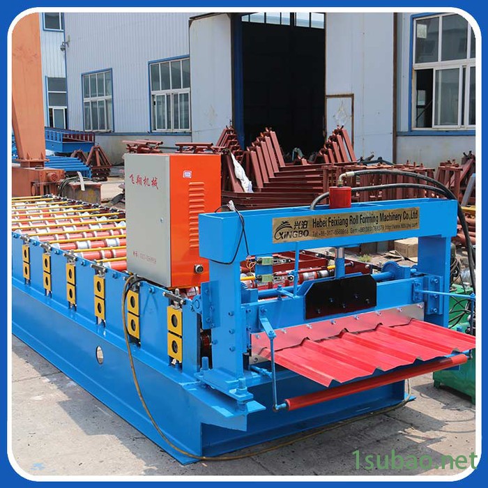 厂家定制角驰压瓦机 820型全自动彩钢屋顶角驰成型机 双油缸液压切断图4