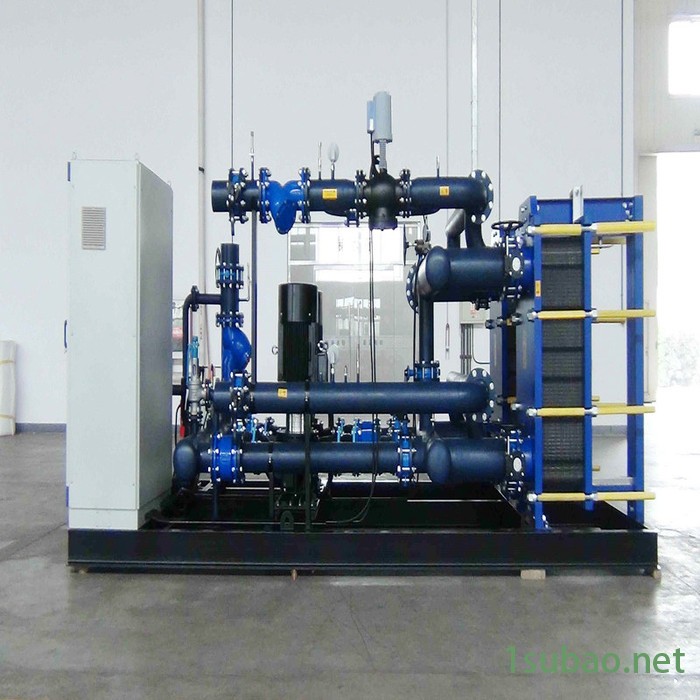 德铭整体式换热机组 汽水换热机组批发 **水水换热机组  带温控阀安全阀图3