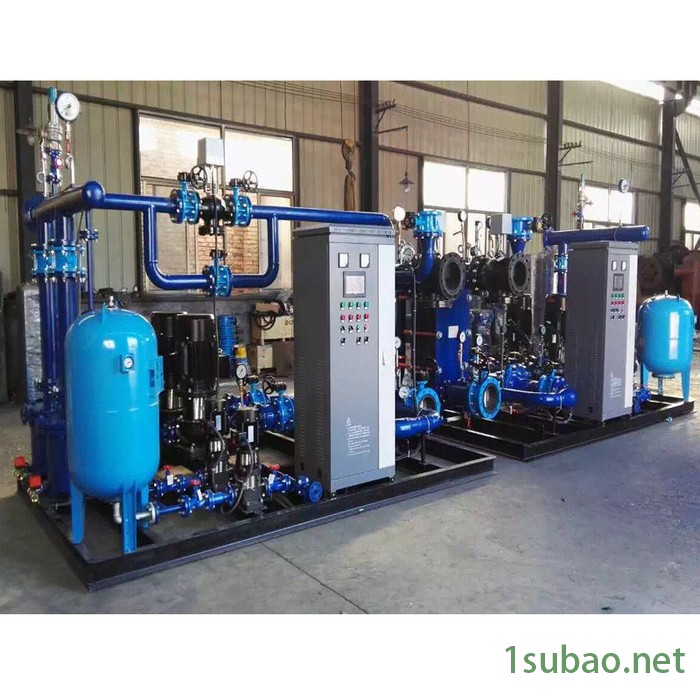 德铭整体式换热机组 汽水换热机组批发 **水水换热机组  带温控阀安全阀图4