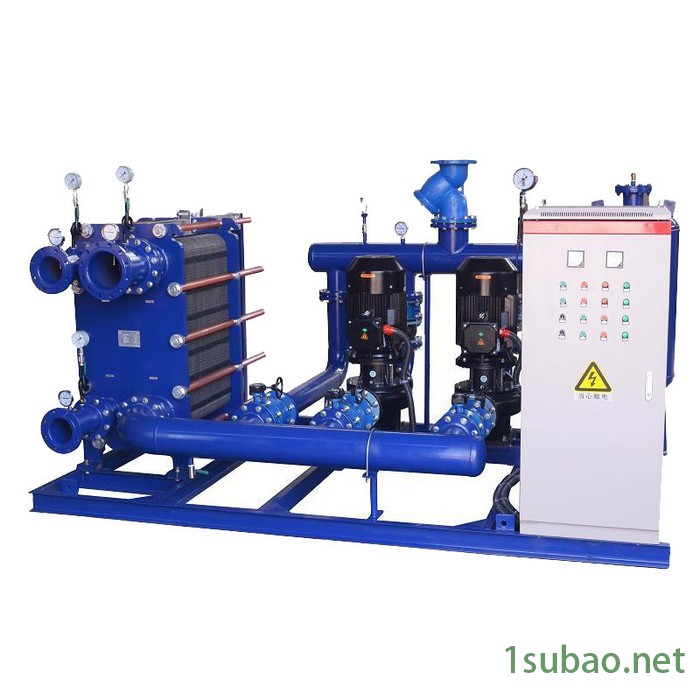 德铭整体式换热机组 汽水换热机组批发 **水水换热机组  带温控阀安全阀图2