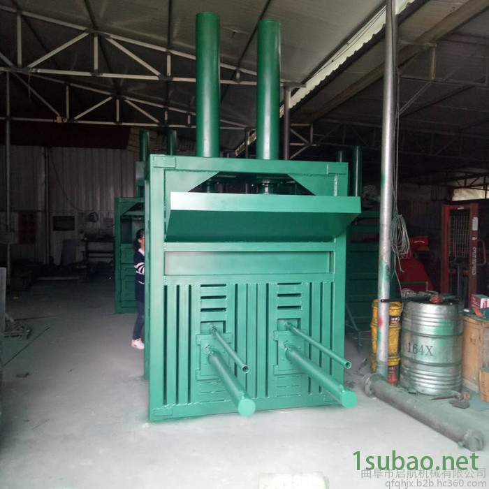 废纸液压打包机 全自动捆扎机海绵压缩机废纸垃圾压缩成型机图7