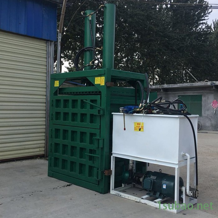 160全自动卧式液压废纸箱打包机 普航立式废纸吨袋打包机 饮料瓶压块成型机图6
