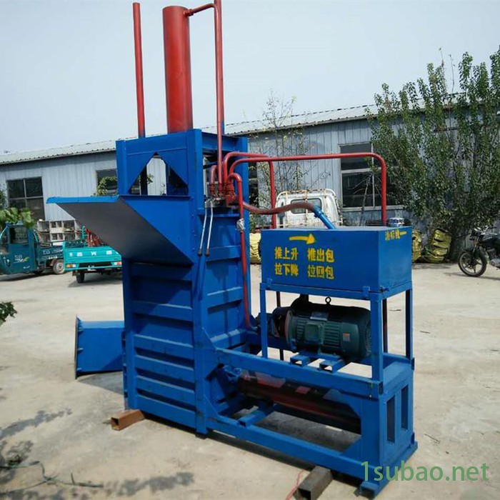 自动棉花纤维打包机 立式废纸液压成型机图2