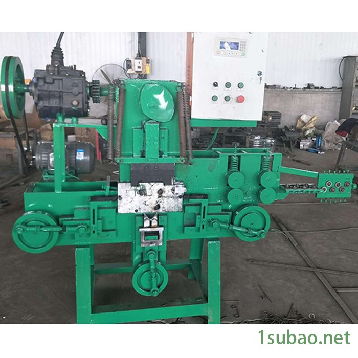 航欧 ** 钢丝挂钩成型机 厨卫铁线挂钩折弯机 汽车座垫钩打扣机全自动图2