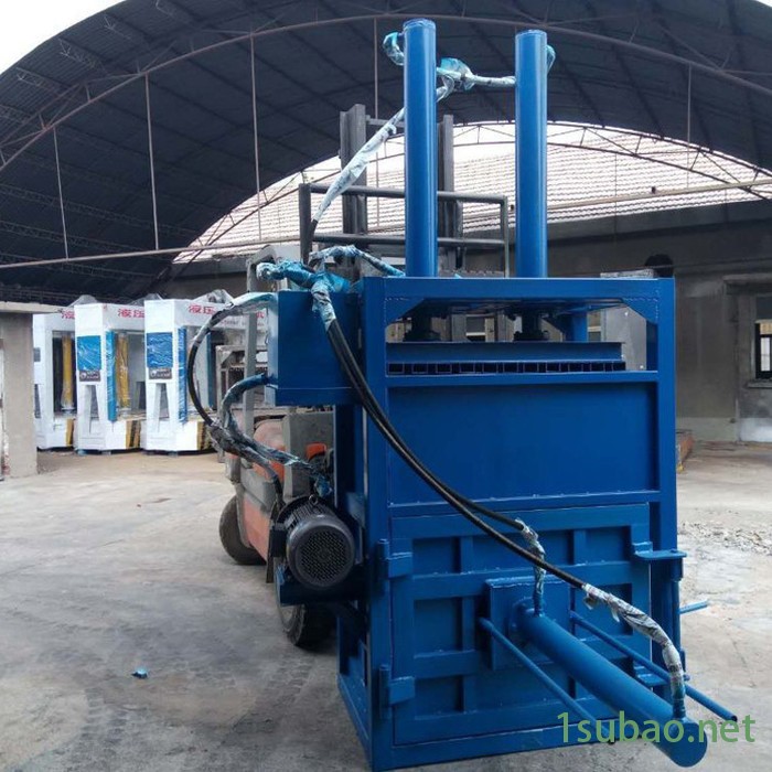 全自动废纸液压打包机 废纸箱废纸壳小型液压打包成型机报价图5