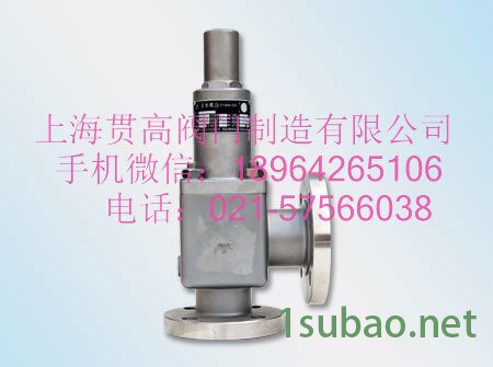 贯高A21F-25P 安全阀《弹簧微启式外螺纹安全阀》图7