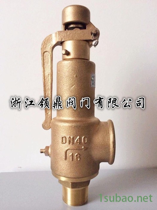 黄铜安全阀 A28W-16T 气体安全阀图3