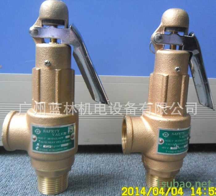 台湾317安全阀   S3W进口安全阀    台湾SS青铜安图2