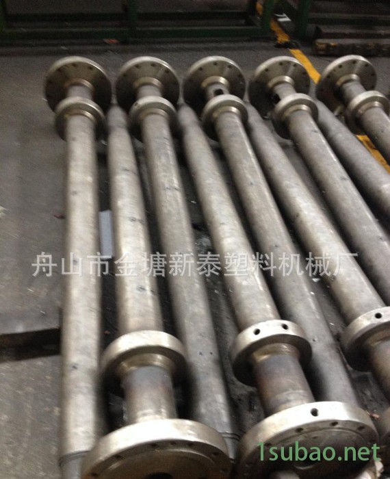 低价承接高品质PVC挤出机专用螺杆料筒，镀铬PVC注塑机螺杆图2