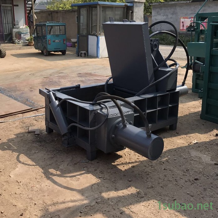 睿迪牌卧式液压铁皮成型机 全自动铁屑下脚料压块机图8