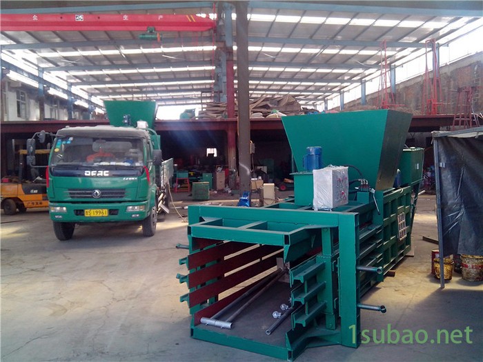 **纸箱打包成型机 废品打包机塑料薄膜打包机 全自动卧式打包机 全自动废纸箱液压打包机图4