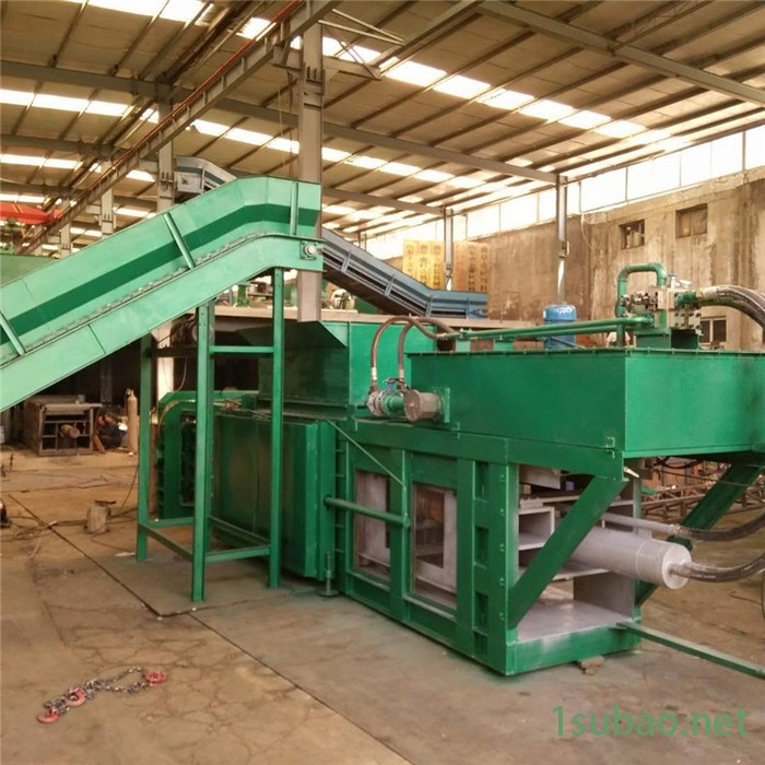 **纸箱打包成型机 废品打包机塑料薄膜打包机 全自动卧式打包机 全自动废纸箱液压打包机图5